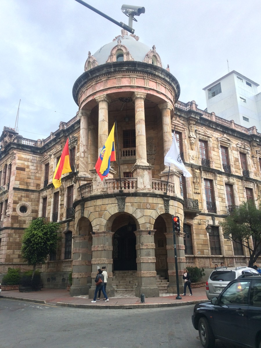 One of the neoclassic buildings in the old town static path