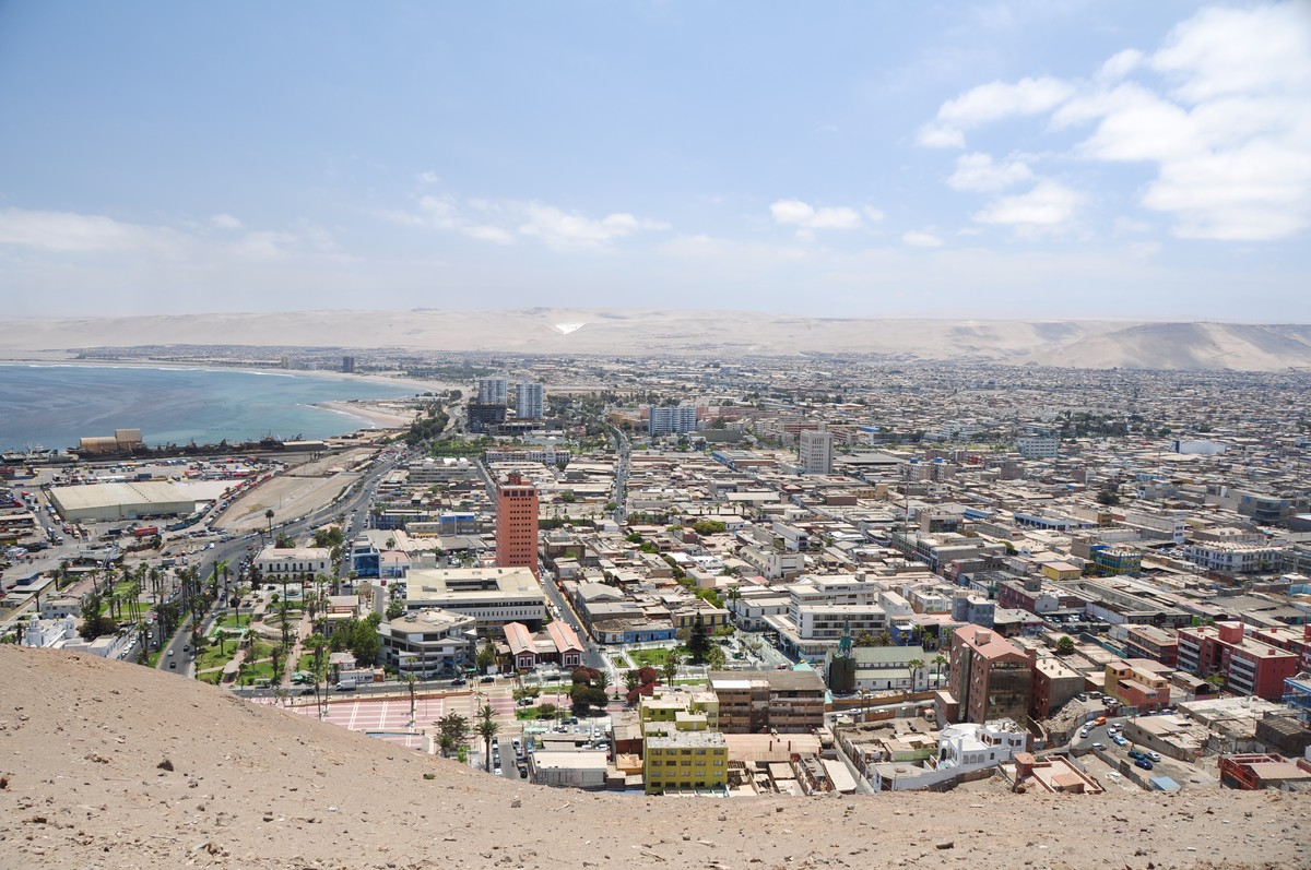 Overview from Cerro Morro static path