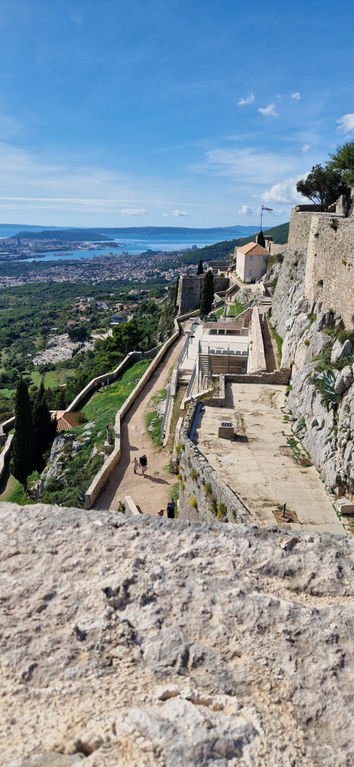 Die Burg Klis dynamic path